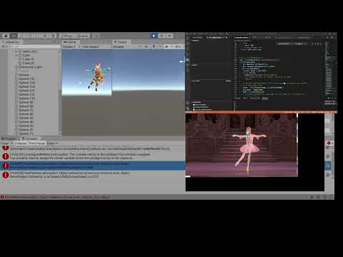 Control Unity character by Mediapipe, full body version.