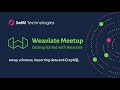 Weaviate Meetup – Getting Started (setup, vectorizers, schemas, importing data and GraphQL)