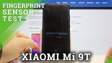 How Fingerprint Sensor Work With Tempered Glass on XIAOMI Mi 9T – Fingerprint Sensor Test