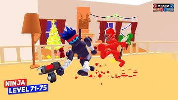 Ninja - Stickman Ragdoll Fighter (Level 71-75) Android Gameplay