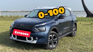 Citroen C3 Aircross acceleration turbo petrol 0-100 acceleration