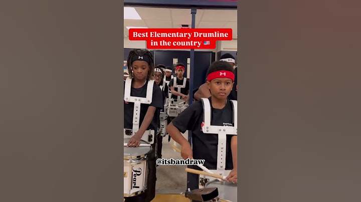 How can an ELEMENTARY school drumline have THIS MUCH swag ⁉️🤯😮‍💨 #BandRaw #Drumline