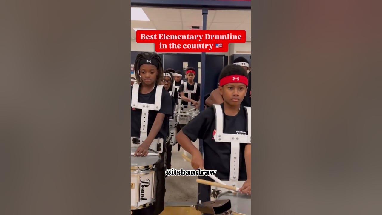 How can an ELEMENTARY school drumline have THIS MUCH swag โ๏ธ๐คฏ๐ฎโ๐จ #BandRaw #Drumline How can an ELEMENTARY school drumline have THIS MUCH swag โ๏ธ๐คฏ๐ฎโ๐จ #BandRaw #Drumline