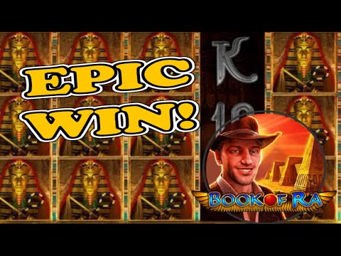 One of MY BEST JACKPOTS Ever on Book of Ra!