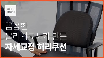 [우리하루] 꼼꼼한 물리치료사가 만든 자세교정 허리쿠션