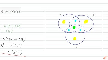 If A and B are two non empty sets the prove the following`1.n(AuuuB)=n(A)+n(B)-n(AnnnB) .  2. n...