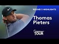 Thomas pieters russit deux par 5 avant un triple bogey dramatique  faits saillants de la troisime ronde  classique celtique