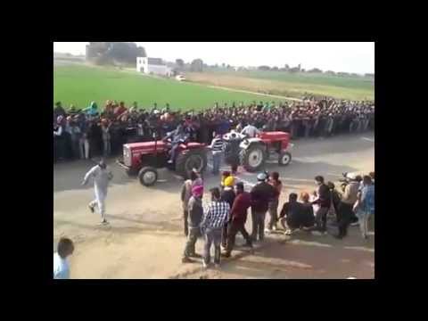 Swaraj 855 vs Massey Ferguson 241 Tractor Fight 