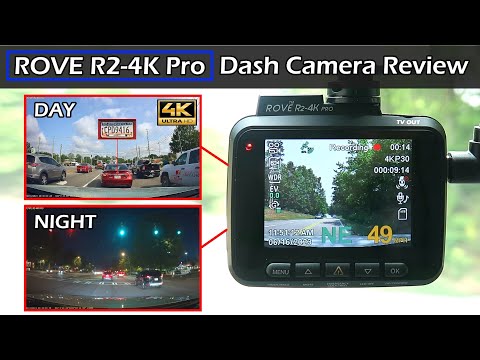 NEW 4K Dashcam | ROVE R2-4K PRO Full Review