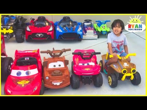 ryan's-power-wheels-collections-ride-on-car!