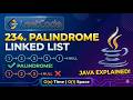 LEETCODE 234 PALINDROME LINKED LIST