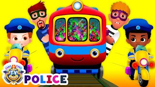 the train escape narrative story chuchu tv police fun cartoons for kids