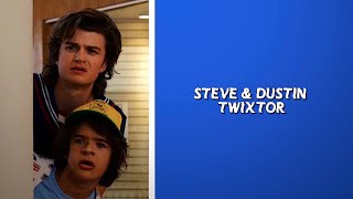 Steve And Dustin Twixtor Scenepack Stranger Things Season 3