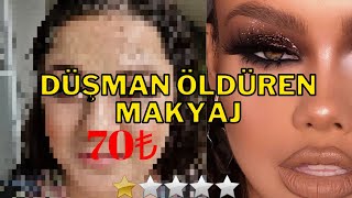 DÜŞMAN ÖLDÜREN MAKYAJ | BU NASIL MAKYAJ ? @inanilmazbirseyya