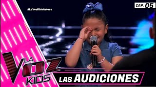 Miniatura de vídeo de "Audiciones a Ciegas: Emily Laurent 'Ladrón' | Programa 05 | La Voz Kids México"