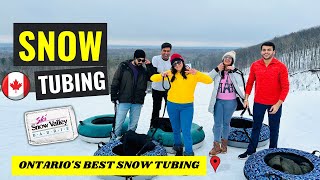 Ontario's Best Snowtubing | Ski Snow Valley - Barrie | Canada Vlogs |