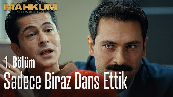 Sadece biraz dans ettik - Mahkum 1. Bölüm