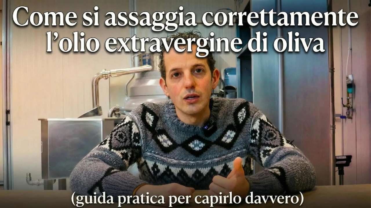 Come si assaggia correttamente l’olio extravergine di oliva (guida pratica)