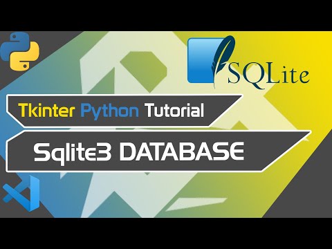 python tkinter tutorial #19 | membuat database dengan sqlite3
