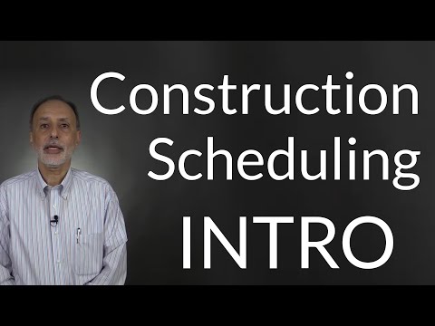 Video: How To Draw Up A Construction Schedule
