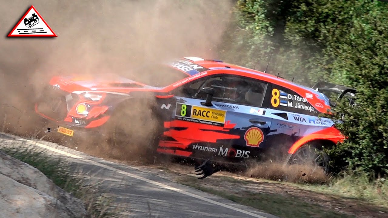 Crash & Show RallyRACC Catalunya Costa Daurada 2021 [Passats de canto]