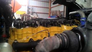 Caterpillar c15 first start