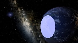 Blue Dwarf Collides With Earth - Universe Sandbox