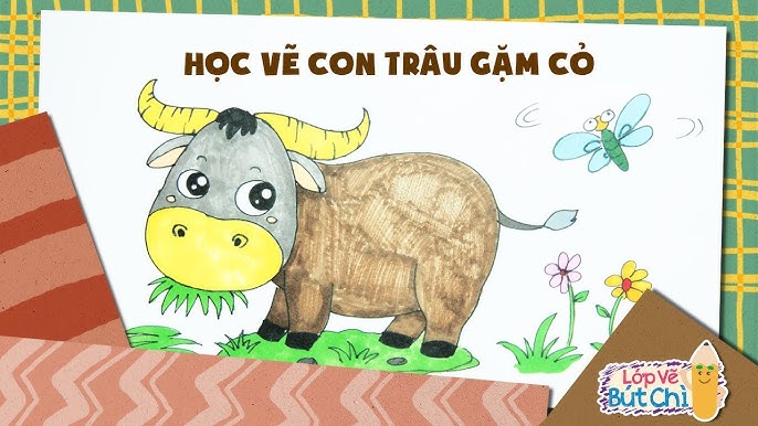 Hướng Dẫn Vẽ Tranh Đồng Quê Cậu Bé Chăn Trâu How To Draw Buffalo Herd Boy  Country Painting - Cúc Cu - Youtube