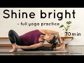 Shine Bright Full Yoga Practice 70min