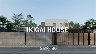 Desain Rumah 2 Lantai 7 Kamar Tidur di Lahan 14 X21 meter | Rumah Minimalis Ala Jepang