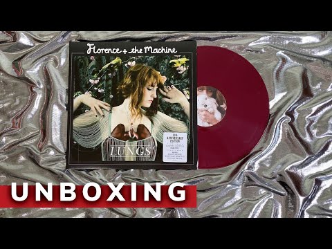 Florence + The Machine - Lungs 10th Anniversary (Burgundy Vinyl) | UNBOXING Florence + The Machine - Lungs 10th Anniversary (Burgundy Vinyl) | UNBOXING