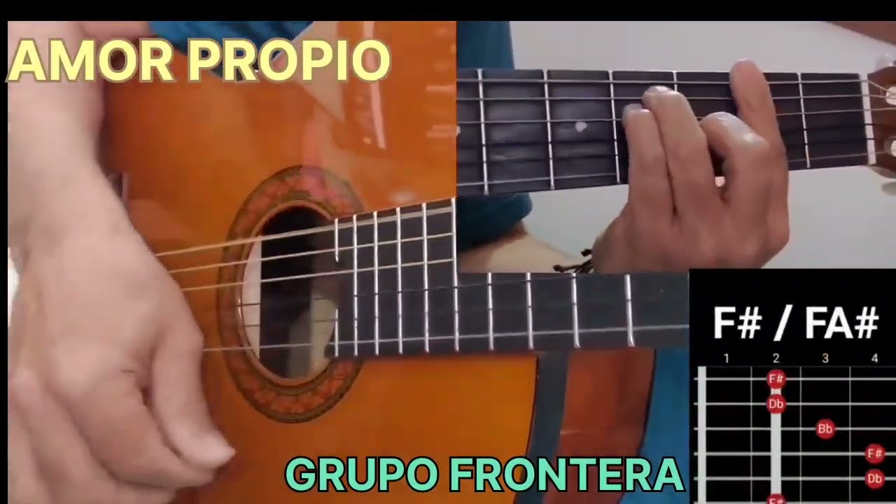 Cómo tocar AMOR PROPIO 🪗 Grupo Frontera 🪗 RITMO Y