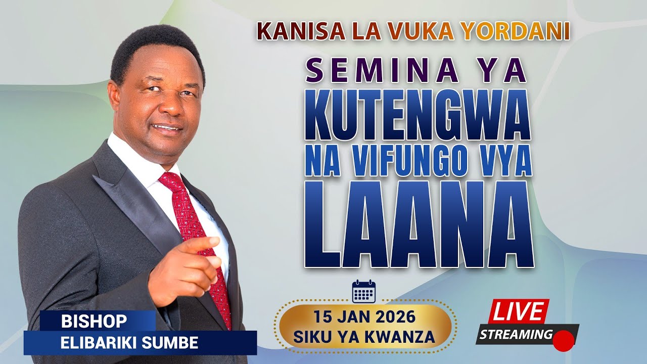 🔴LIVE | SEMINA YA KUTENGWA NA VIFUNGO VYA  LAANA | SIKU YA KWANZA | 15 JAN 2026