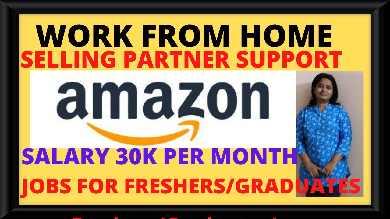 latest jobs 2022| Amazon is hiring selling partner support Associate| work from home