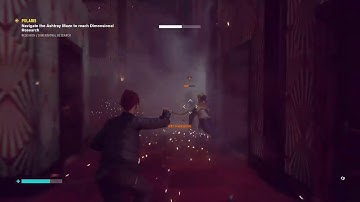 Control (Video Game) - Ashtray Maze Complete With Style!