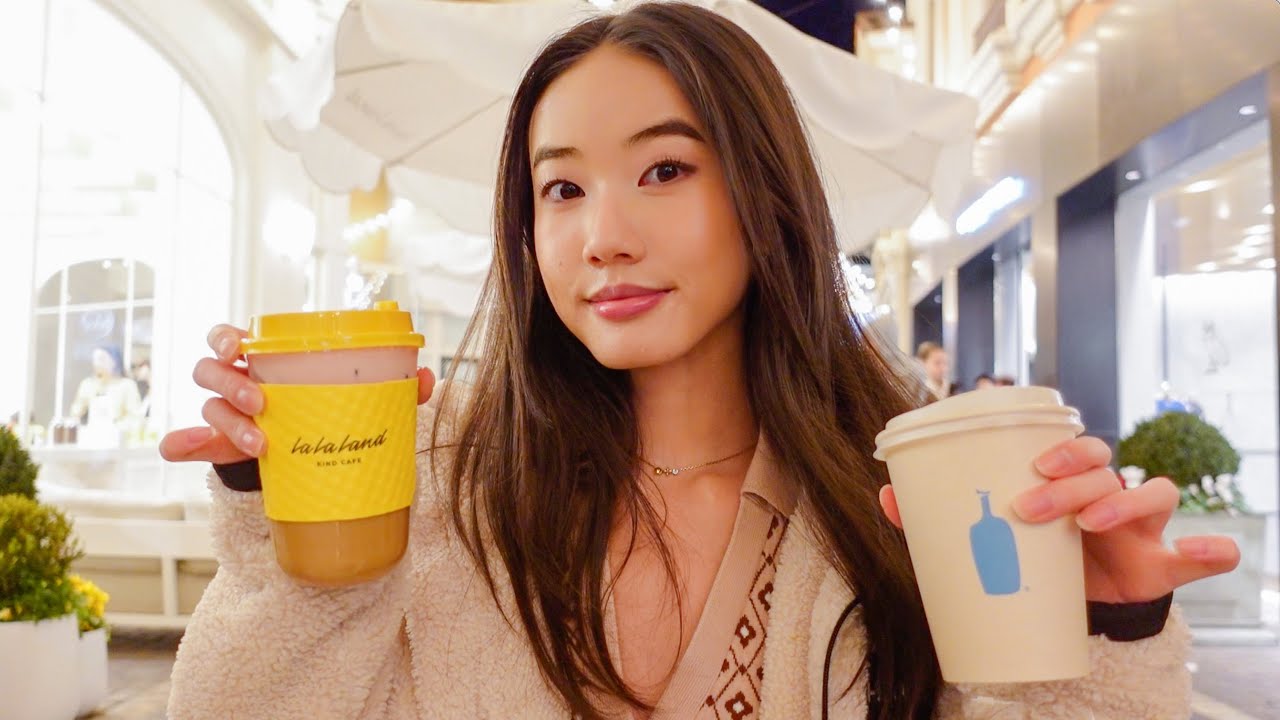 trying every coffee shop in LA! *best iced latte* YouTube