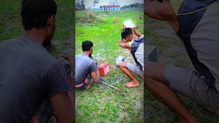 dc electric wire check fun 😁 😂 #viralpost #new #comedy #foryou #fishing #current #magic