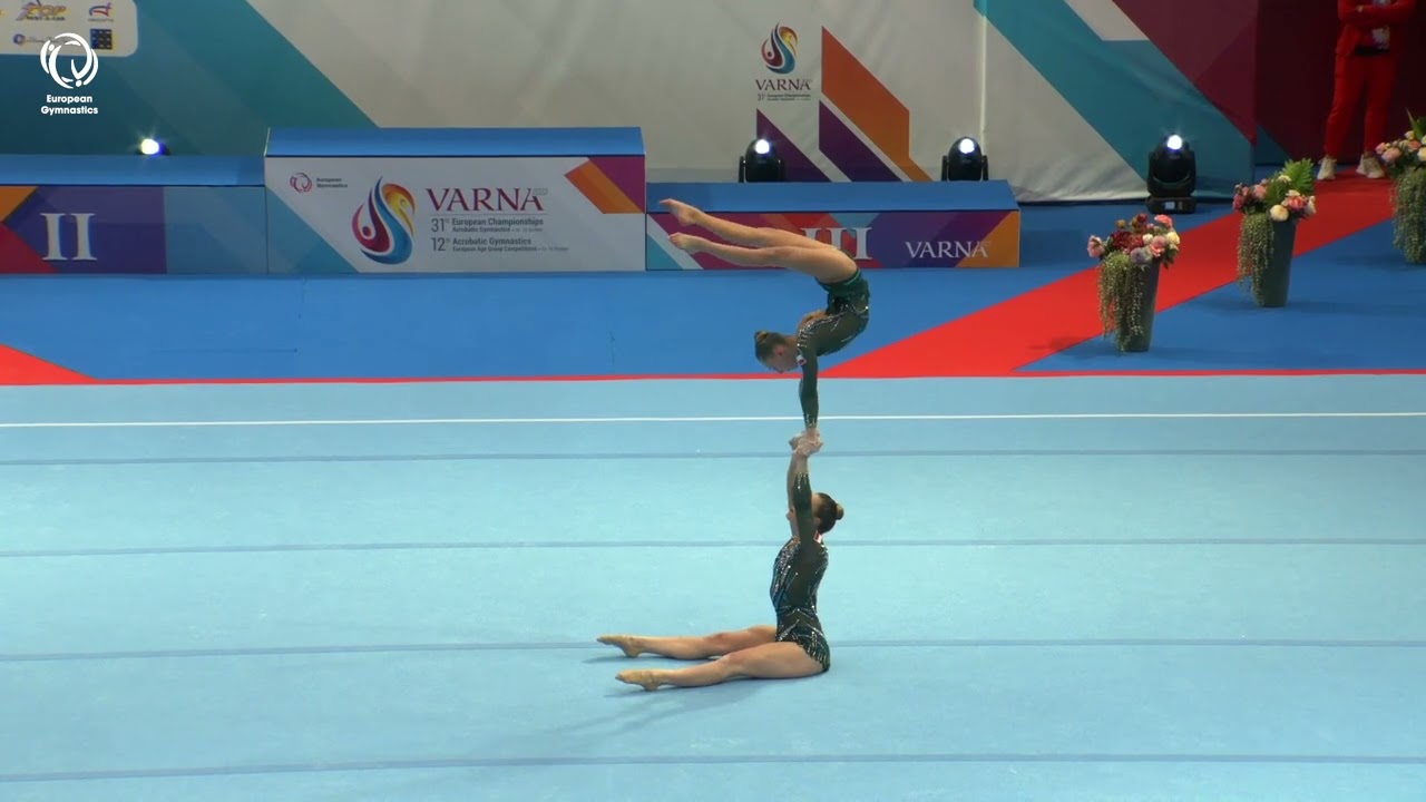 Kamila Bryskiewicz & Zofia Kaminska (POL) - 2023 ACRO European silver medallists, Balance
