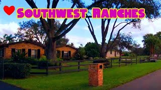 Southwest Ranches, Florida  - URBAN SEMI RURAL ESTATES