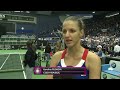 Interview: Karolina Pliskova (CZE)