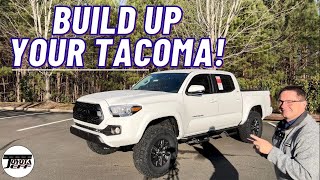 2023 Tacoma SR5 with Lift, Special Grille, Leather + Many Accessories!