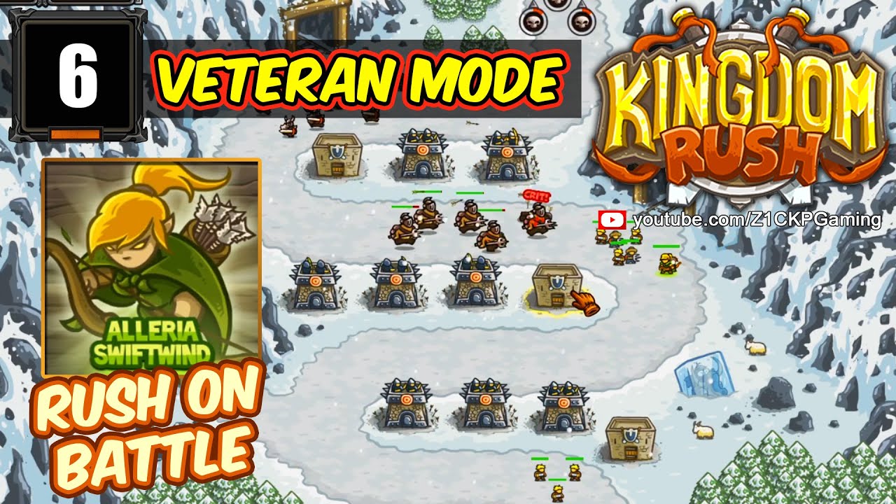 Kingdom Rush Walkthrough 6 Alleria Swiftwind to Battle Z1CKP