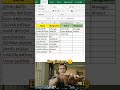 Excel secret tricks #msoffice #excel #exceltips