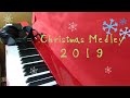 Christmas Medley 2019 赤いピアノで弾いてみた