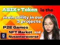 ASIX+ Token is the main utility in our 3 projects. P2E Games, NFT Market, and Nusantaraverse.