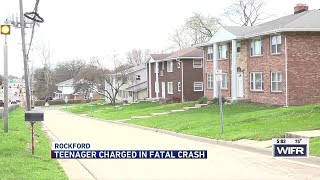 1 charged after death of 2 teens in Rockford street racing crash