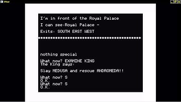 Perseus  and  Andromeda 198xChannel 8 Software DRAGON DATA LTD DRAGON 32 64 COMPUTER
