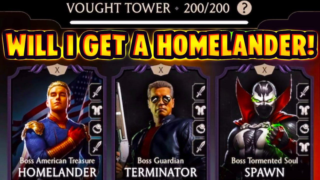 Battle 200 in Vought Tower is EASY! Will I Get Homelander in MK Mobile?