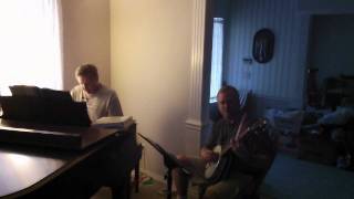 Video thumbnail of "Pineapple Rag on Piano and Tenor Banjo.MOV"