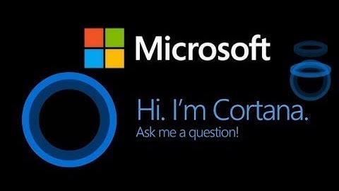 Talking with Artificial intelligence "CORTANA"